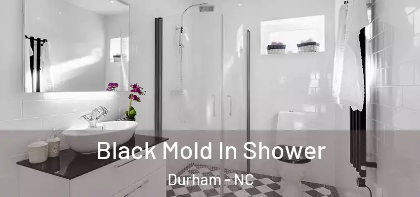  Black Mold In Shower Durham - NC