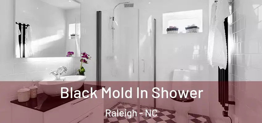 Black Mold In Shower Raleigh - NC