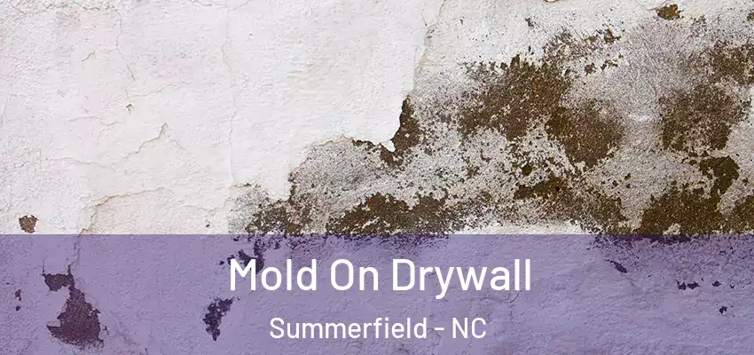 Mold On Drywall Summerfield - NC